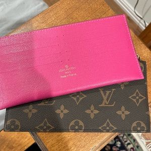 Louis Vuitton insert (from Felicie Pochette Monogram Empreinte Leather bag)